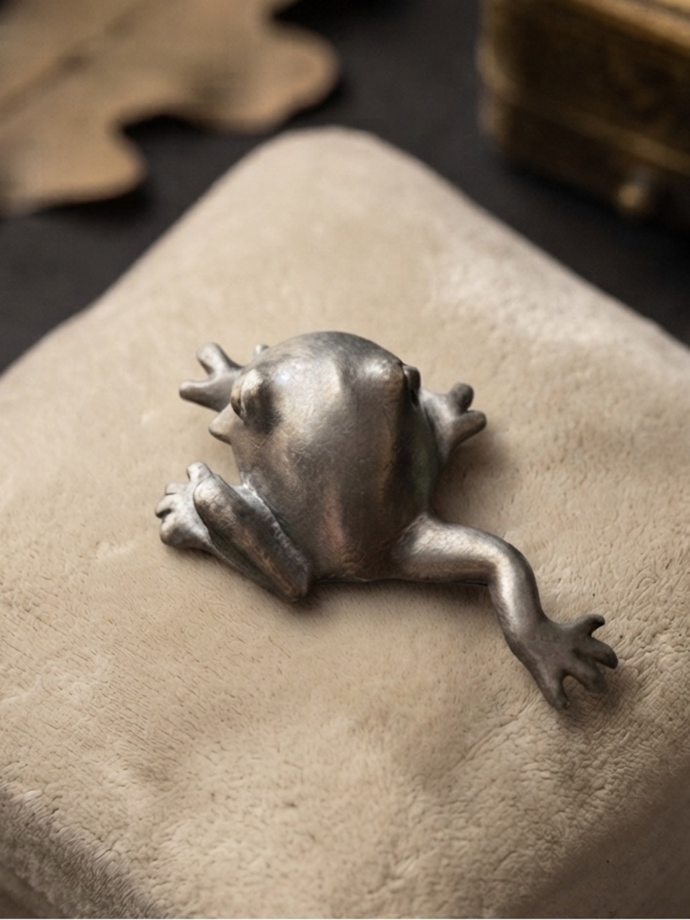 Frog Brooch